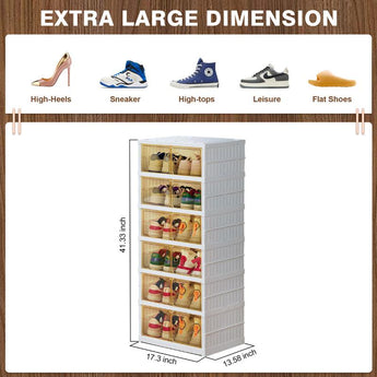 Installation-free Foldable Shoe Rack -6