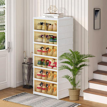 Installation-free Foldable Shoe Rack -7