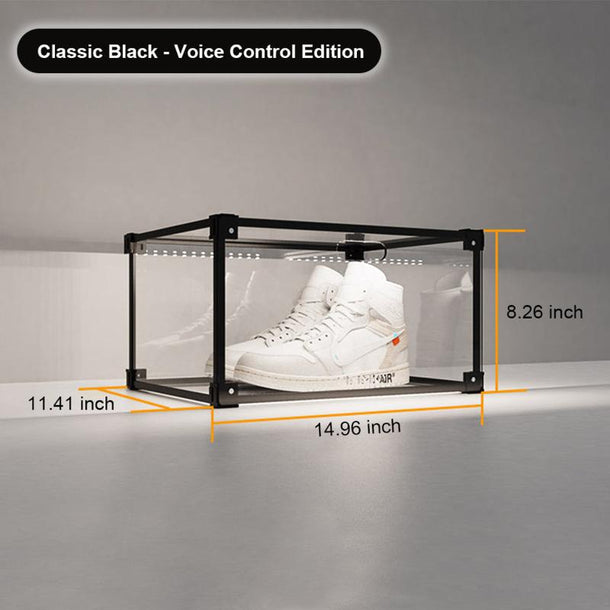 LED Voice-Controlled Drop Side Sneaker Display Box – BVBOX®