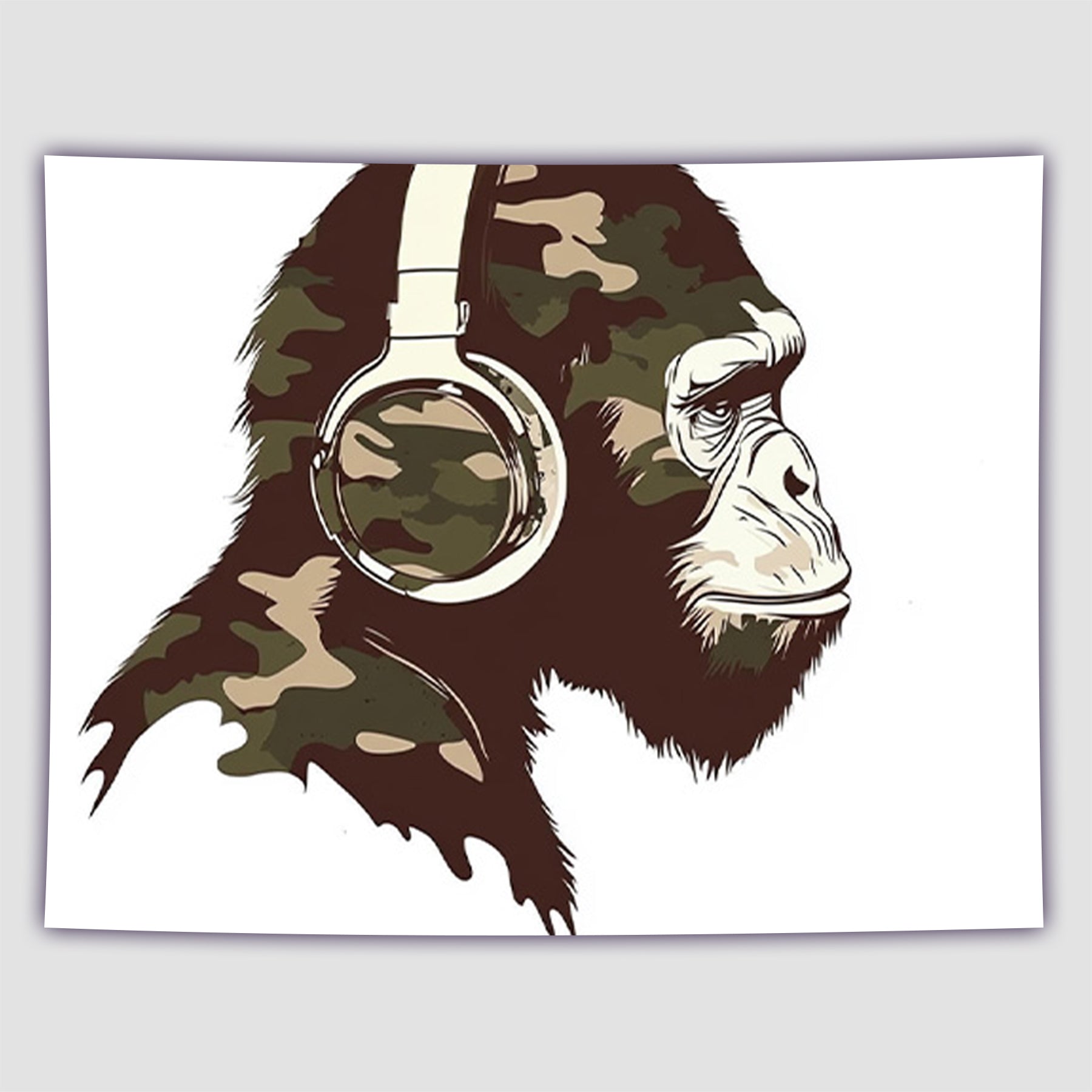 Ape Sound Wave Fashion Decoration Tapestry