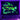 Neon Drift Deathride Fluorescent Decorative Bedroom Tapestry