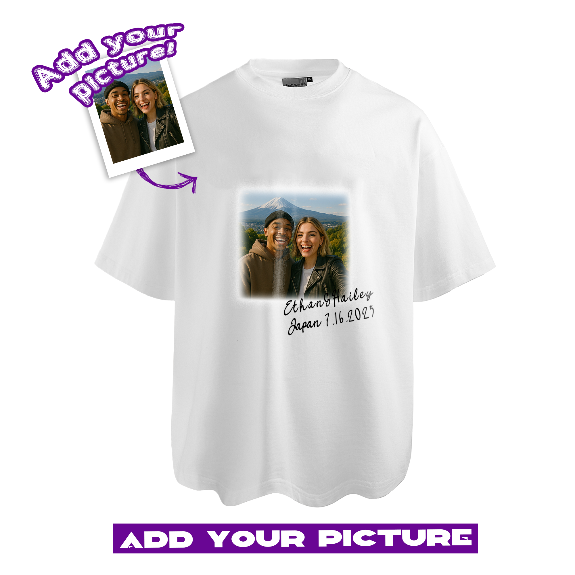 Honeymoon Commemorative Custom Tee