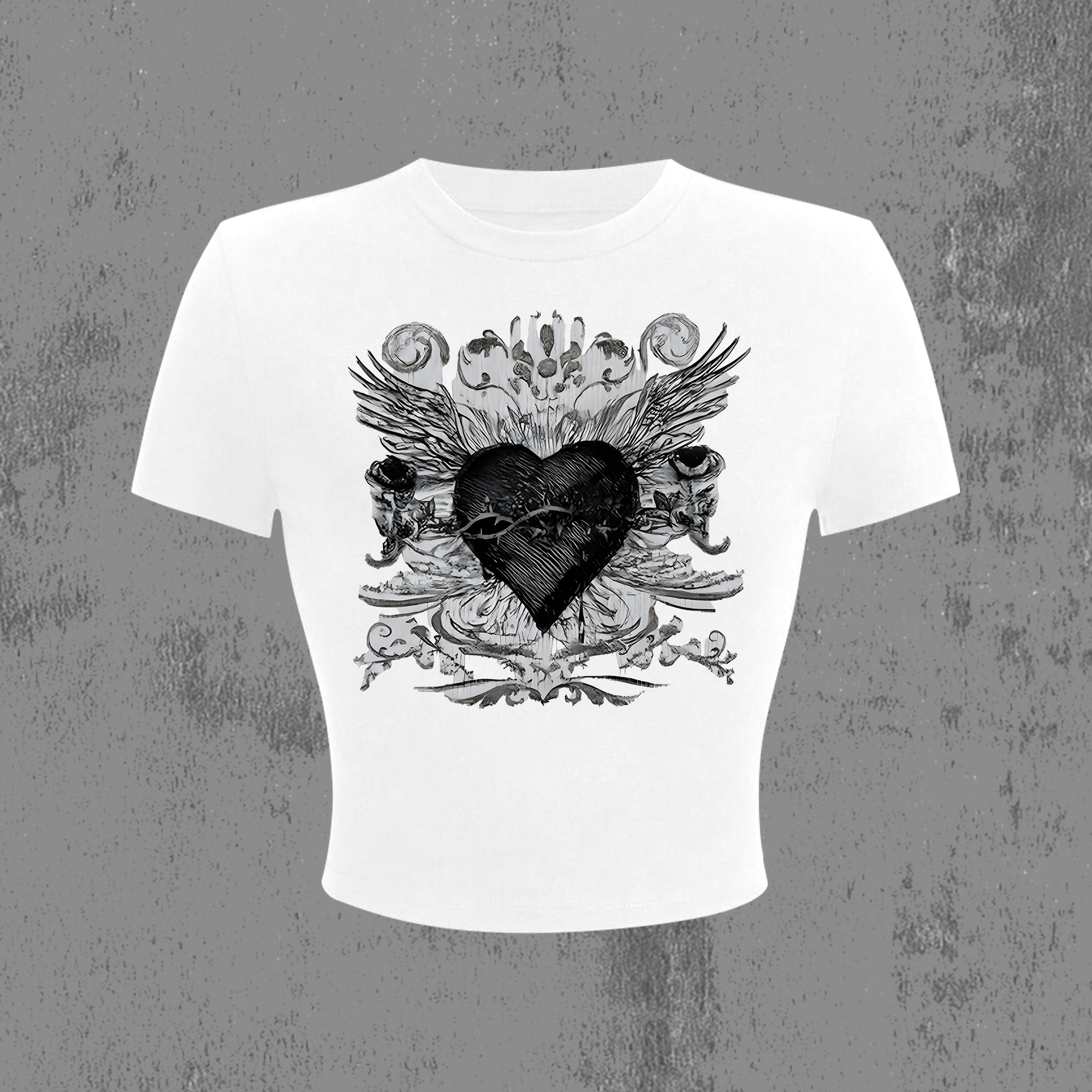 Heart of Rebellion Streetwear Fit Tee