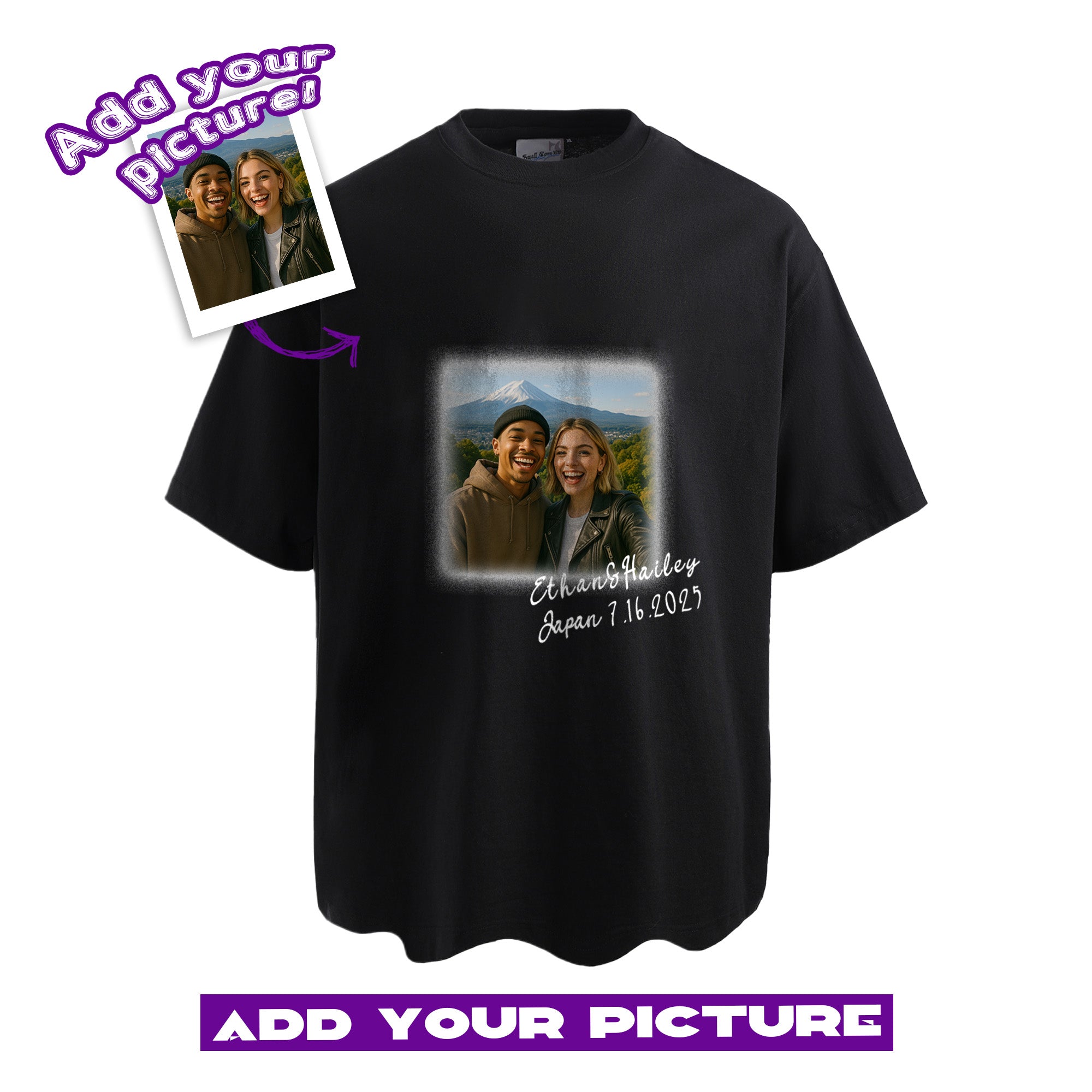 Honeymoon Commemorative Custom Tee