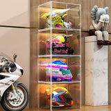 display case for motorcycle helmet Motorcycle Helmet Storage Display Case, 3