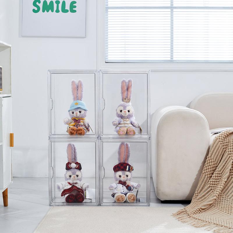 Large Transparent Display Dustproof Storage Box-3